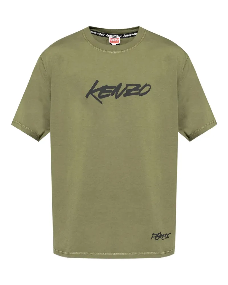 Kenzo Bio -Baumwoll -T -Shirt mit Logo 50