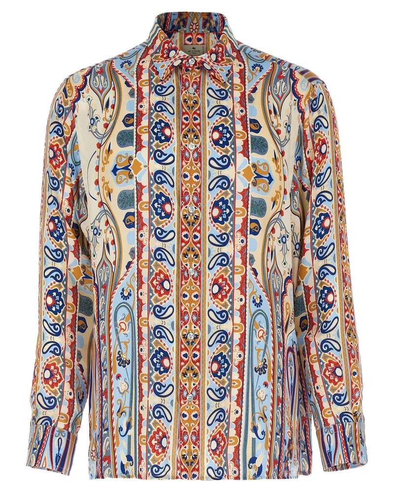 Etro PAISLEY DRUCK Hemd Multicolor