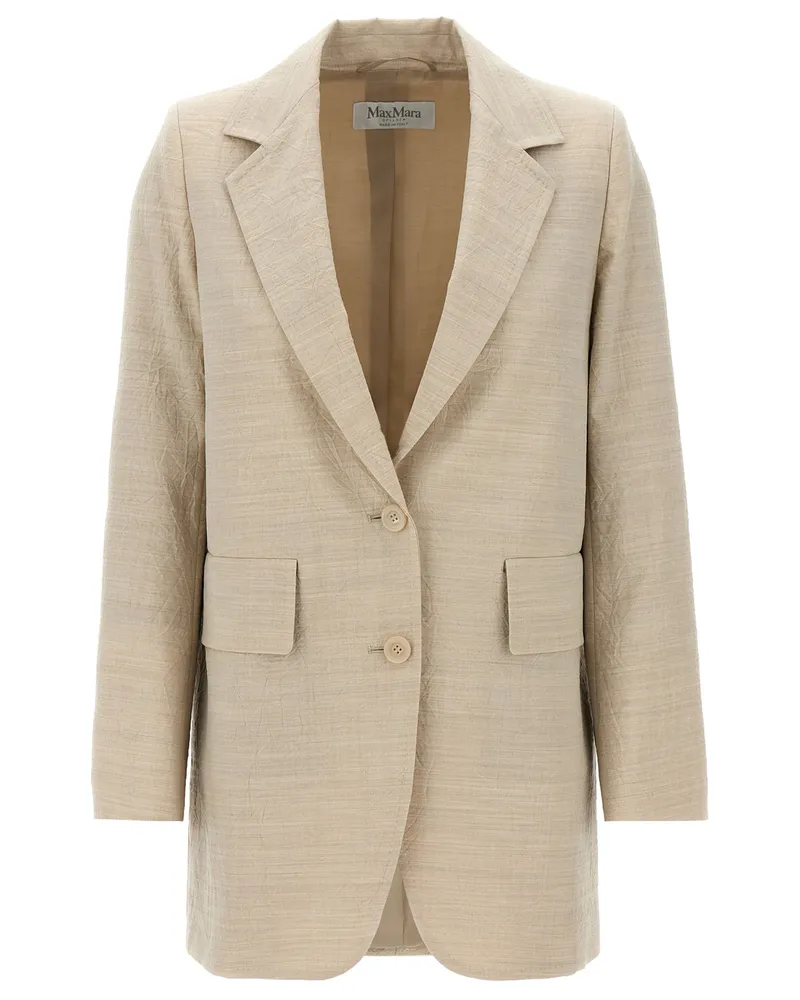 Max Mara Acacia1234' Blazer Beige