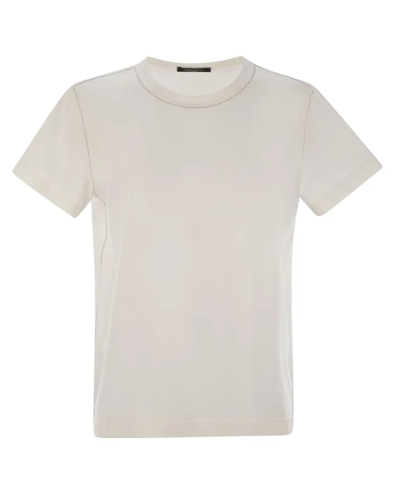 Fabiana Filippi T -Shirt in Jersey White