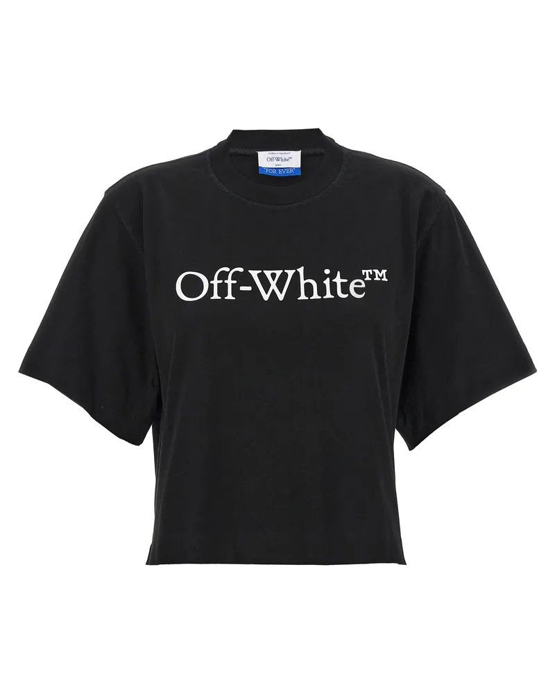 OFF-WHITE Logo T -Shirt Black