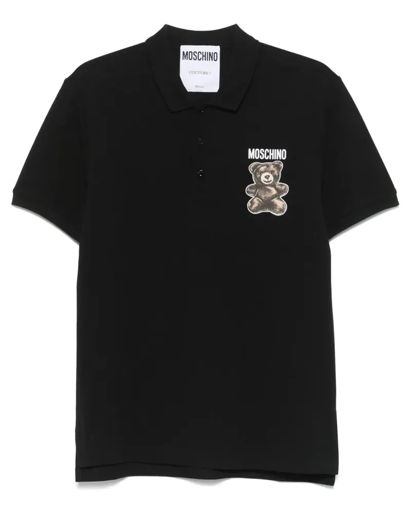 Moschino Poloshirt mit Teddybärendruck 1555