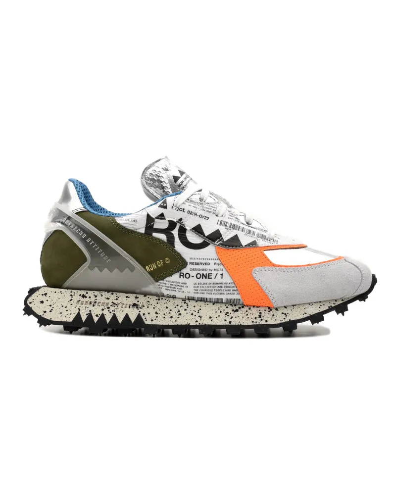RUN OF Lauf von Turnschuhen mehrfarbig Multicolour