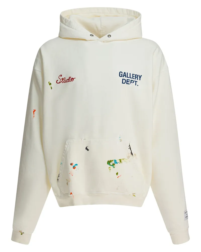 GALLERY DEPT. Studio Kapuzenpullover White