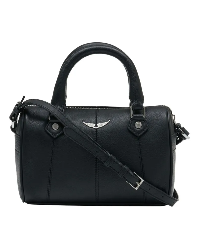 Zadig & Voltaire Sonnige Stimmung Xs Tasche  Leder Schwarz Schwarz