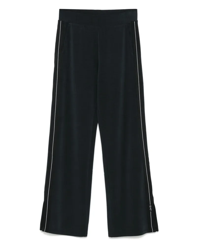 EA7 Logo Trackpants Black