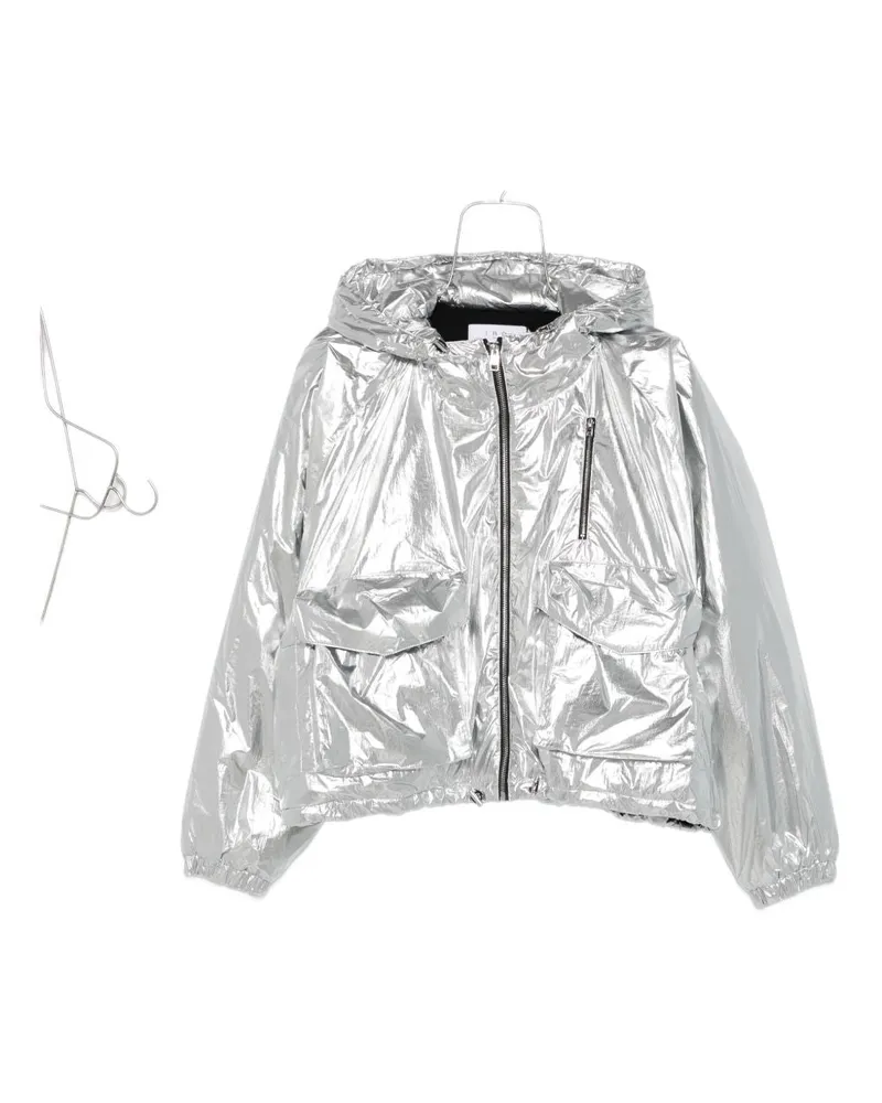 IRO Gonie Kapuzenjacke Silver