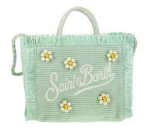 Colette Straw Effect Bag mit bestickten Logo