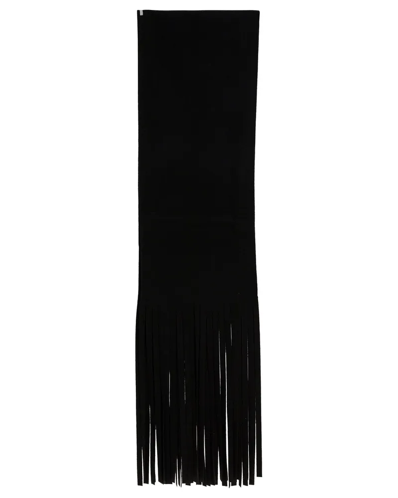 Max Mara Runway“ langer Schal mit Pony Black