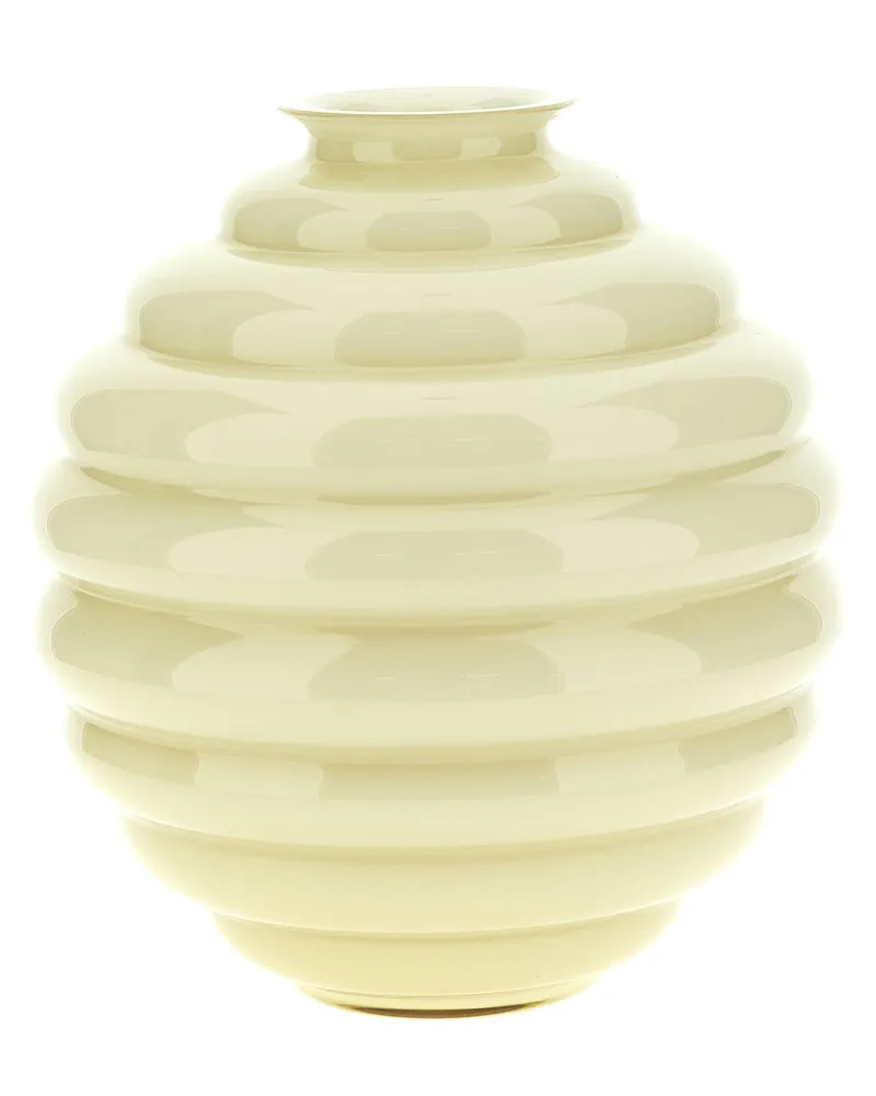 Venini Deco' Vase Yellow