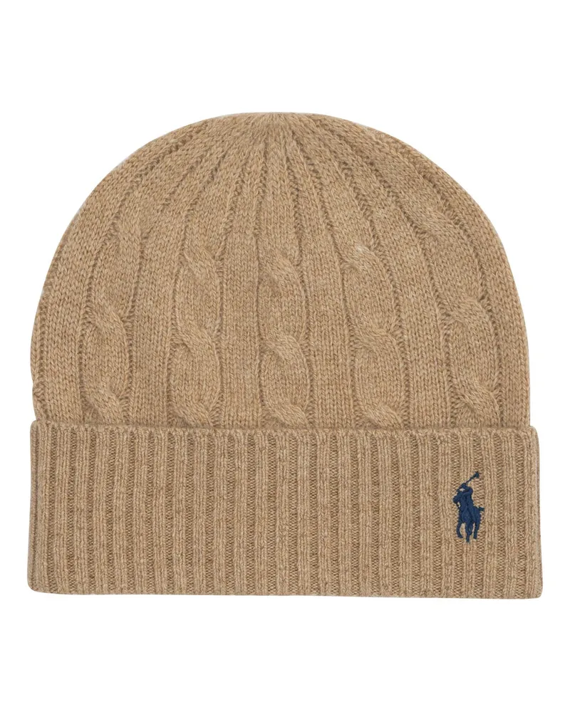 Ralph Lauren Wollmütze Beige