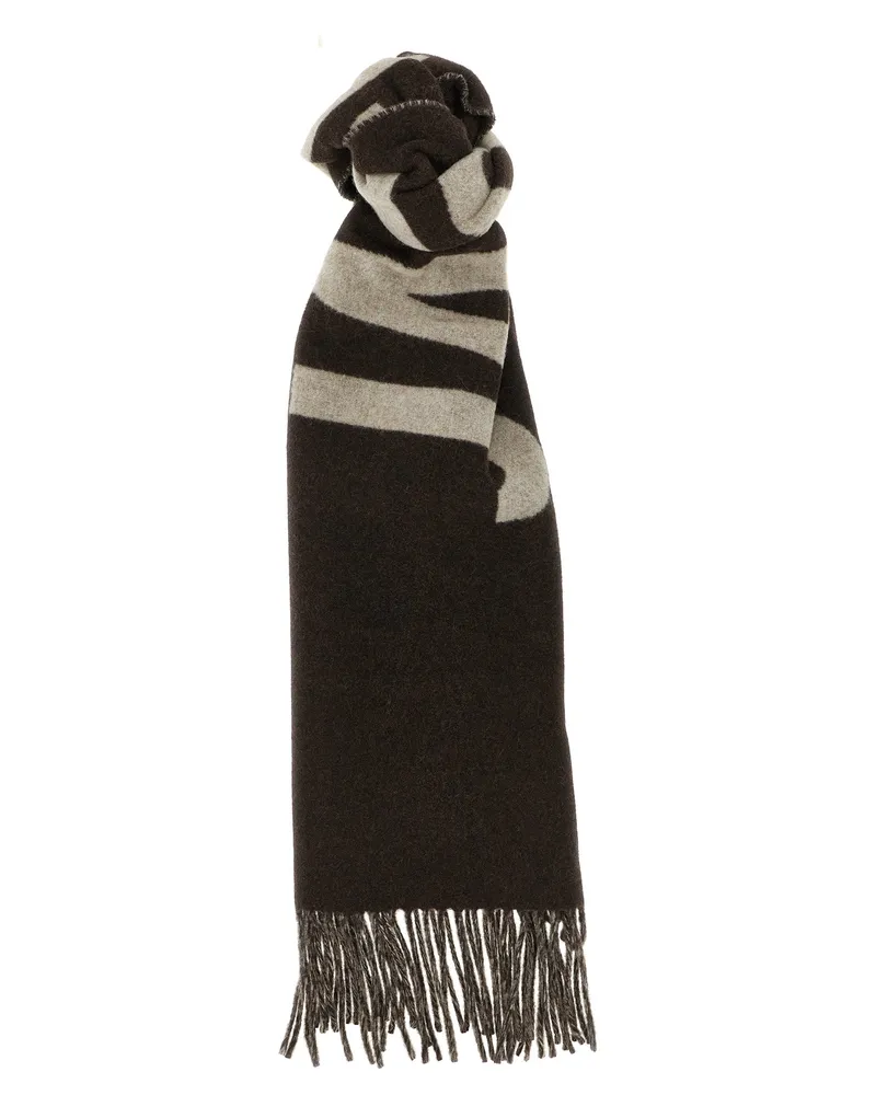 Jacquemus L'Echarpe Jacquemus' Schal Brown