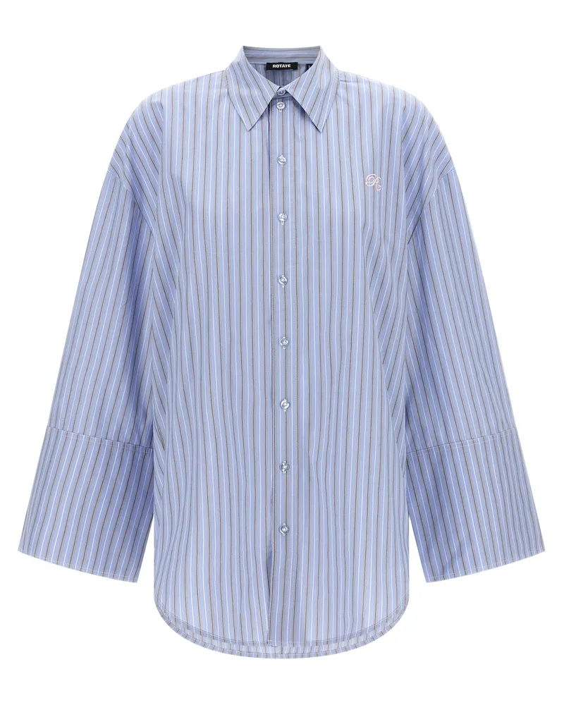 ROTATE Birger Christensen Poplin Oversized“-Hemd Light