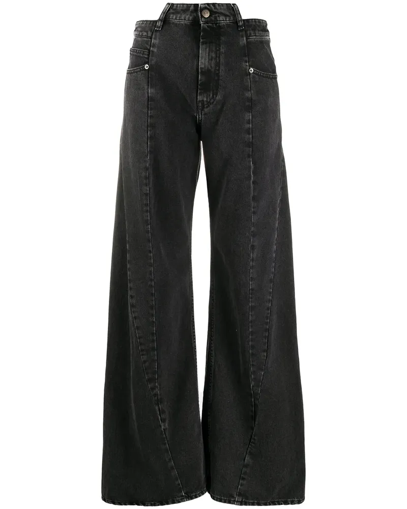 Maison Margiela Decortiqué Wide Leg Jeans 961