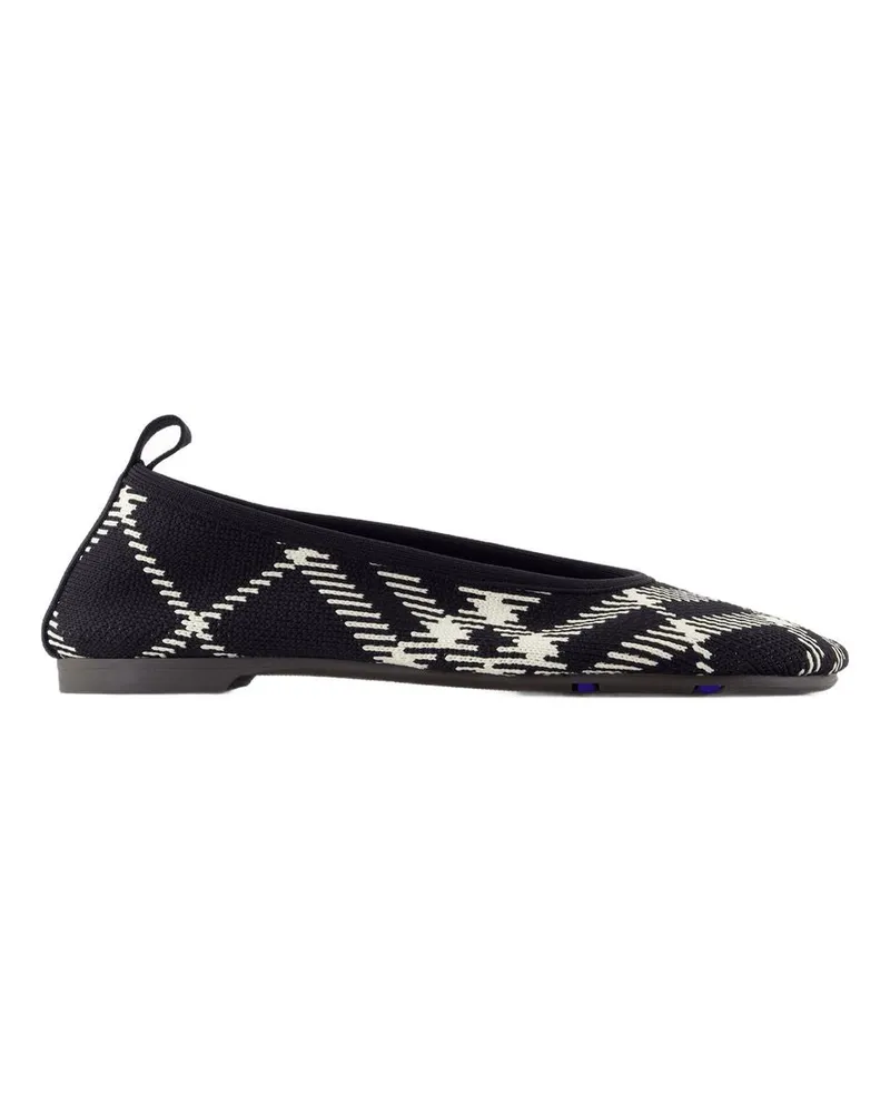 Burberry Strick Baby 05 Ballerinas  Nylon Schwarz Black