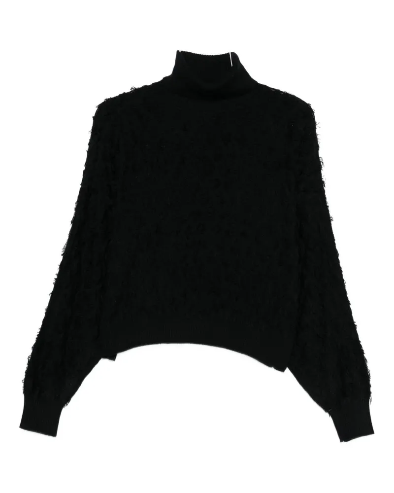 Twin-Set Zwillings -Sweatern schwarz Black