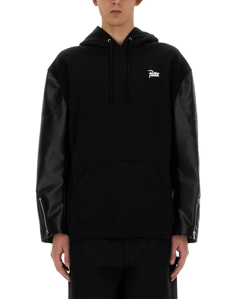 Junya Watanabe n Junya Watanabe Mann x Klappen Sweatshirt Black