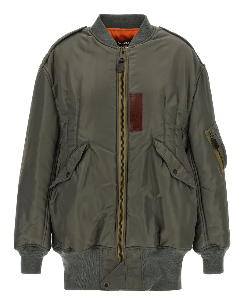 Junya Watanabe Maxi Bomberjacke Green