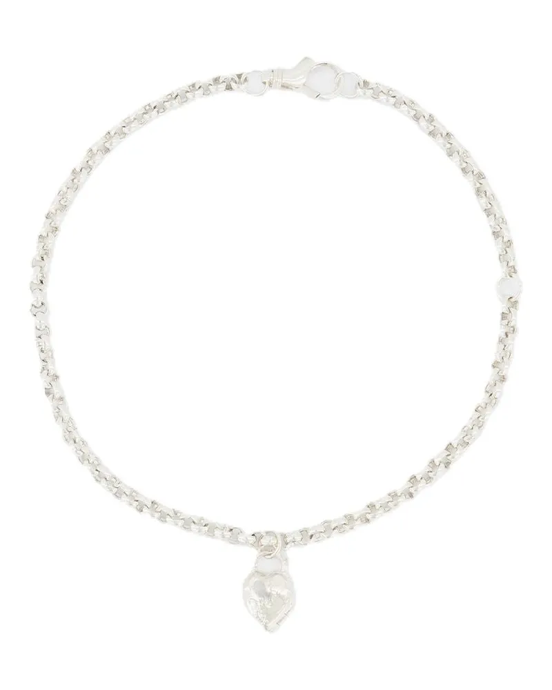 Alighieri Amore entsperrte Choker in Silber Silber