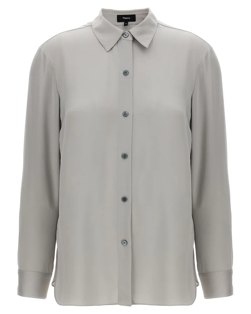 Theory Theorie 'n Straight' Shirt Gray