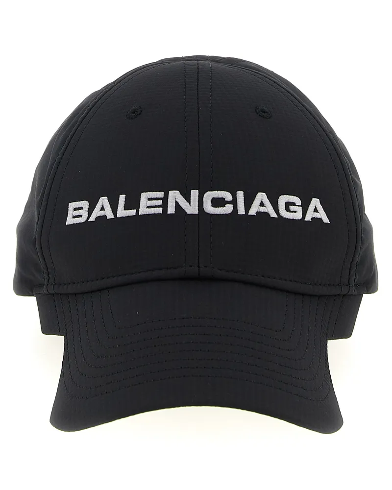 Balenciaga Logo-Kappe White