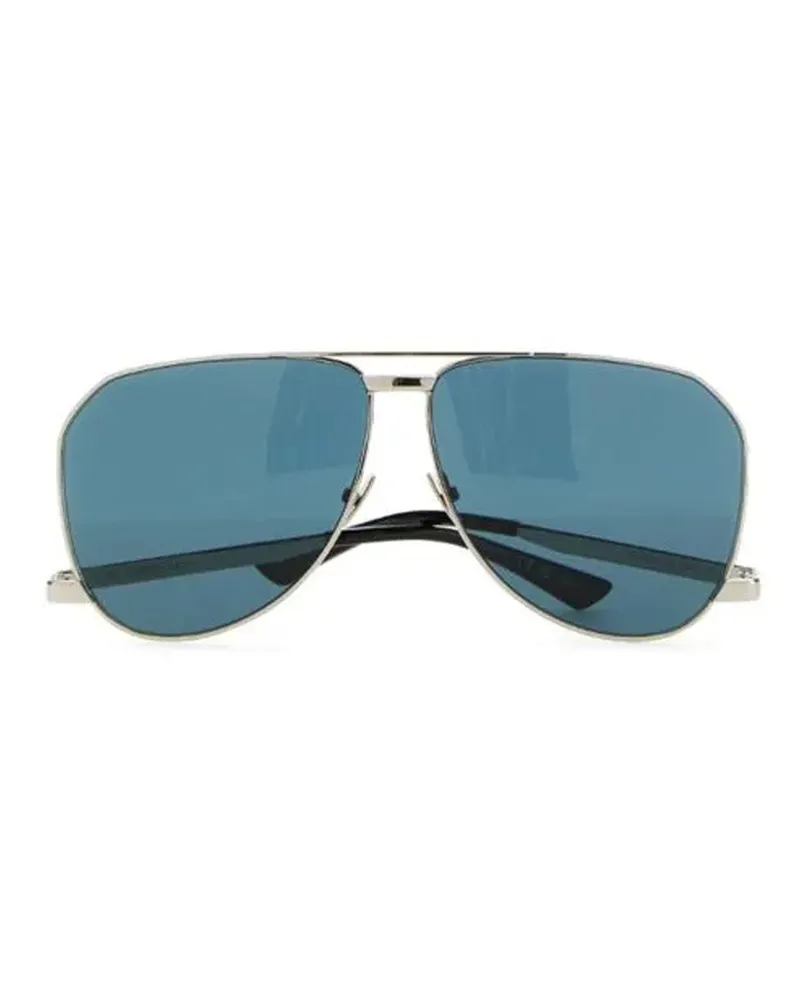 Saint Laurent Metal SL 690 Staub Sonnenbrille Silver