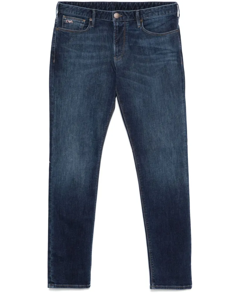 Emporio Armani Denim Cotton Jeans Blue