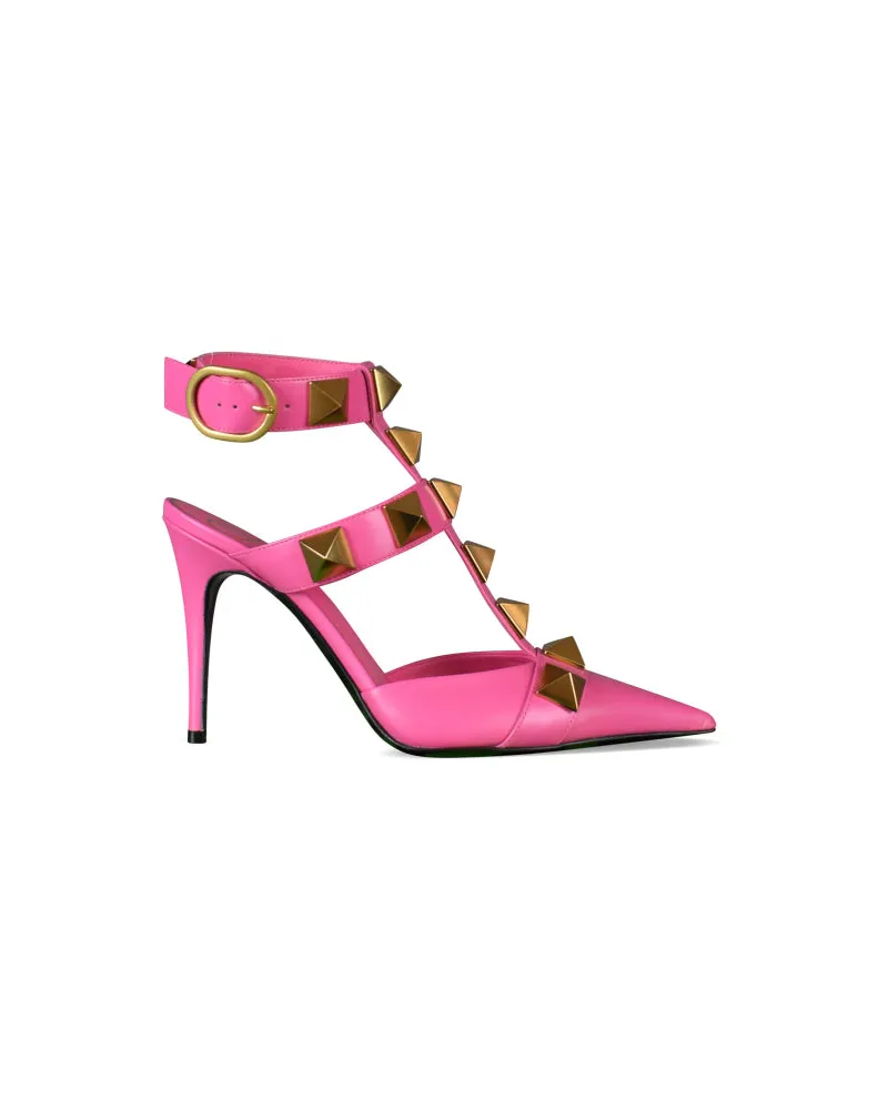 Valentino Garavani Römische Bolzenpumpen Pink