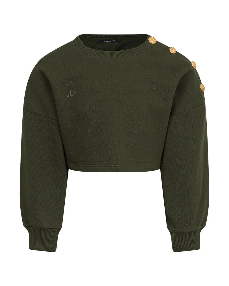 Balmain Sweatshirt Green