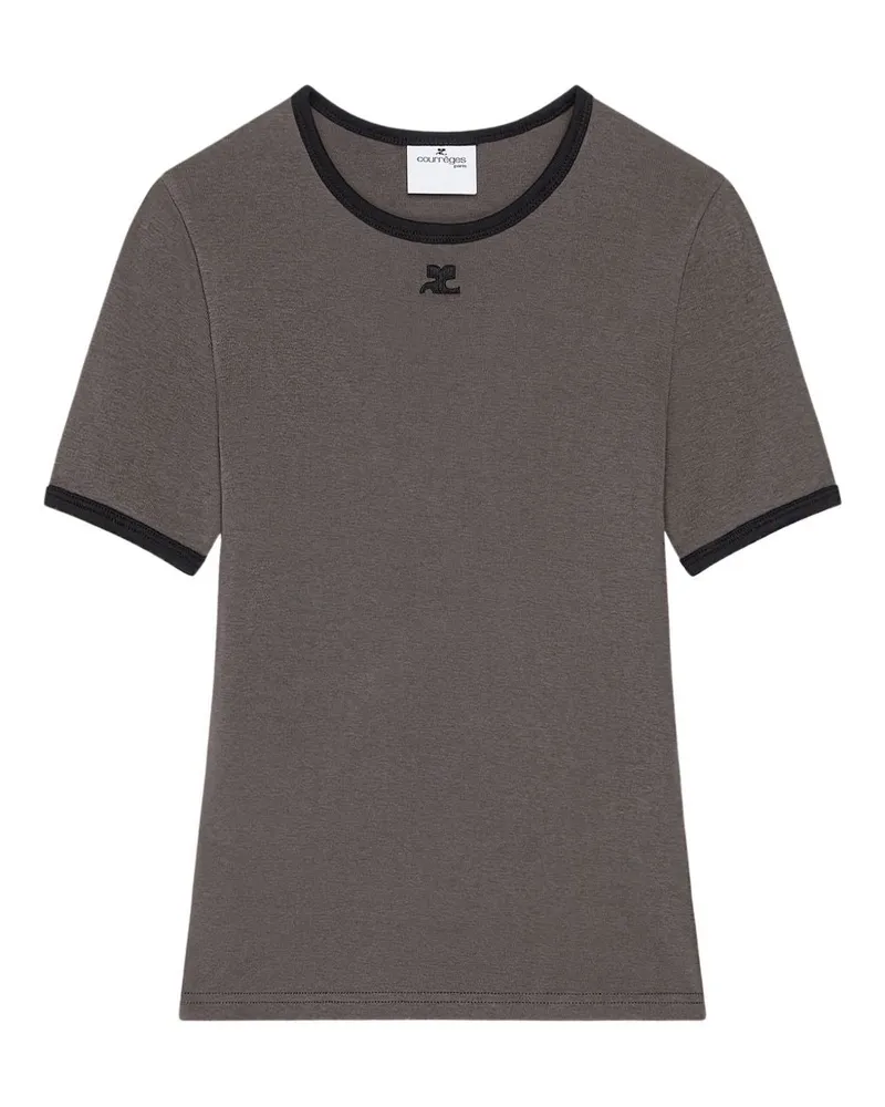 Courrèges Courreves T -Shirts und Polos grau Grey