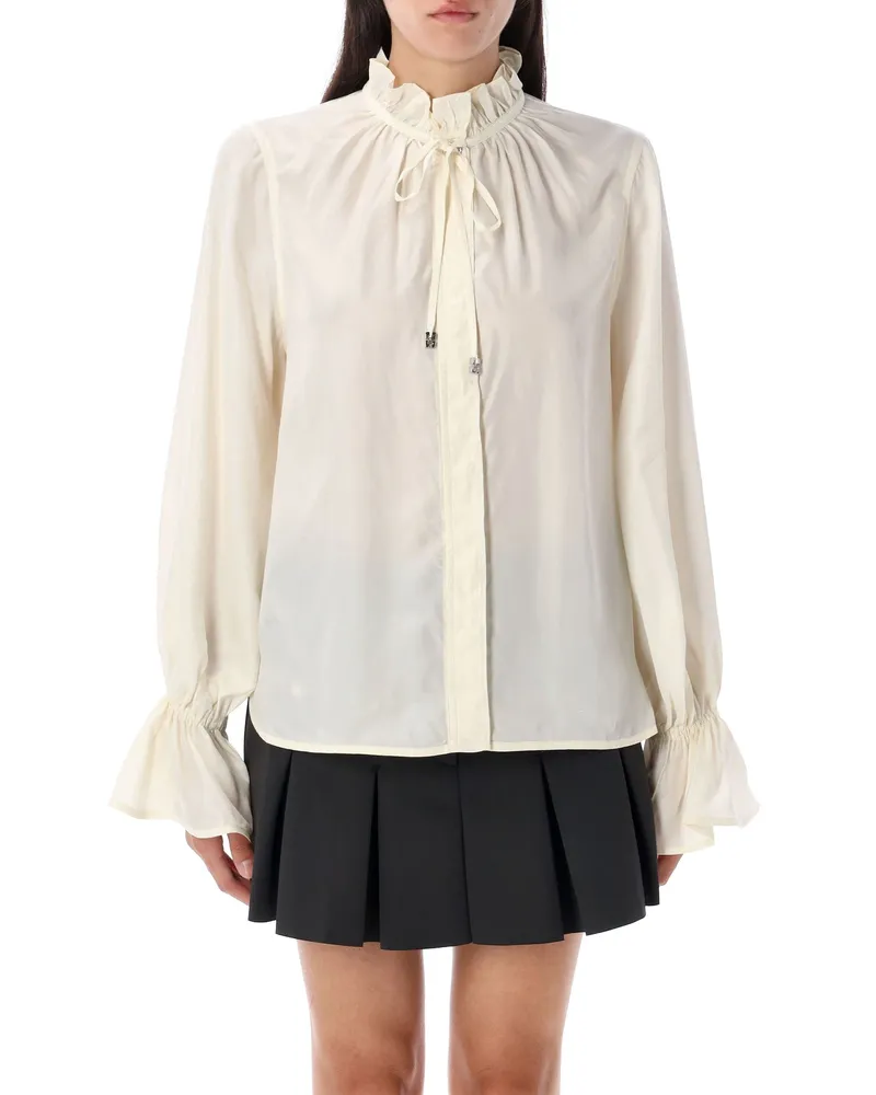Ganni T -Shirts und Polos weiß White