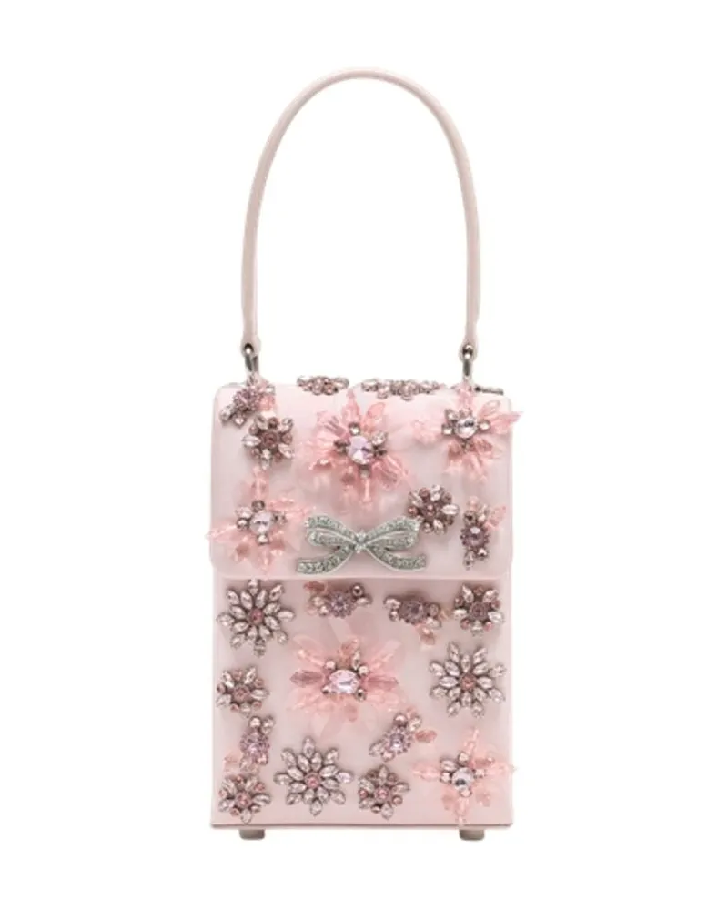 Self-Portrait Minitasche  Seide Rosa Rosa