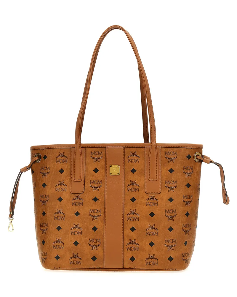 MCM Liz' kleiner reversibler Einkaufstasche Brown