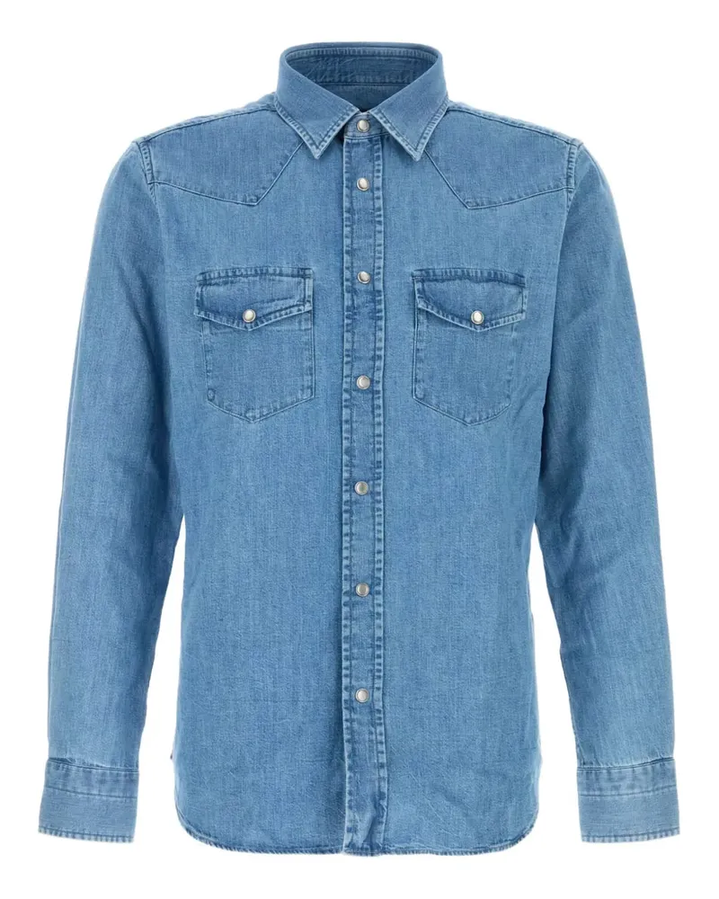 Tom Ford Slim Fit Denim Shirt Washed