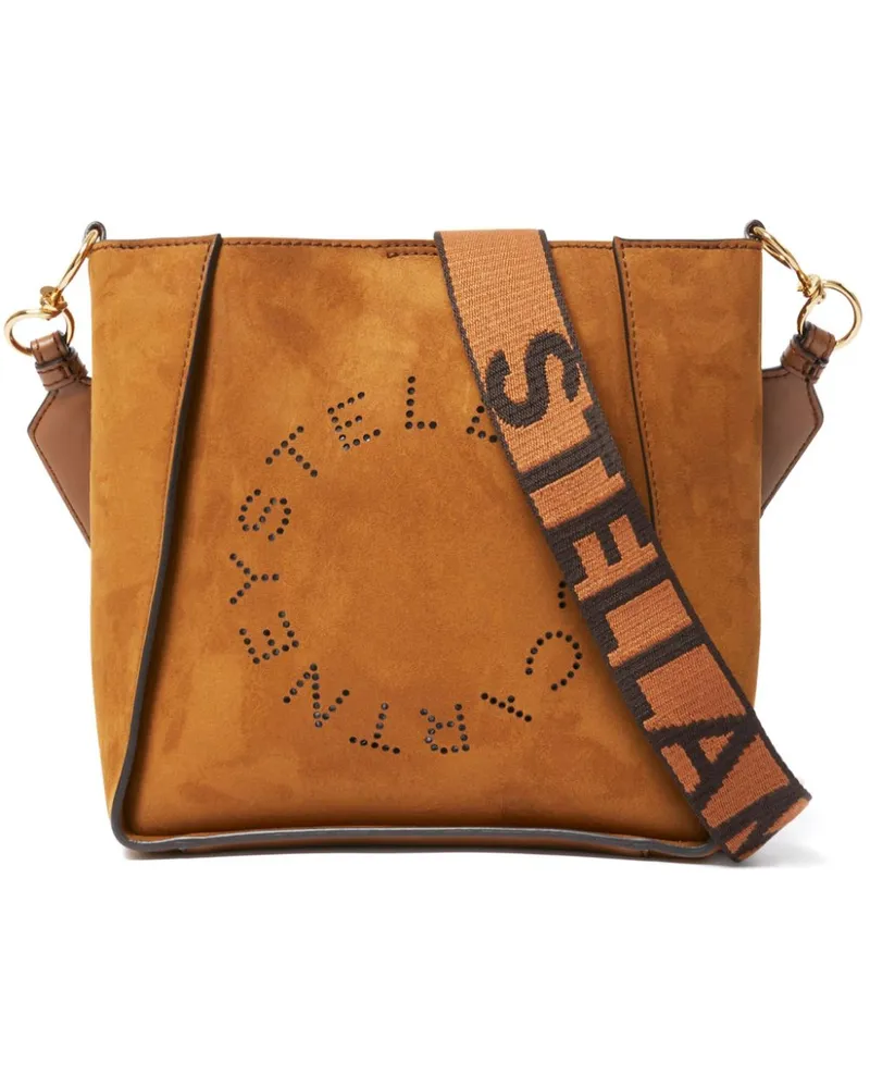 Stella McCartney Stella Logo Mini Crossbody Tasche Leather