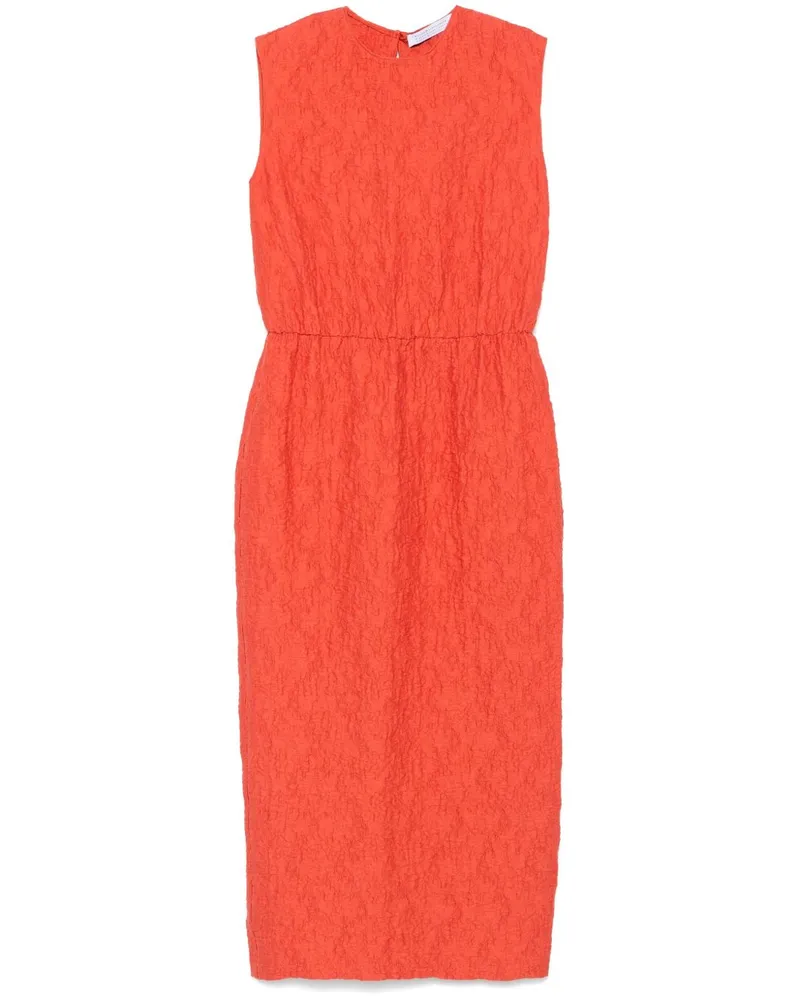 Harris Wharf London Baumwollkleid Orange