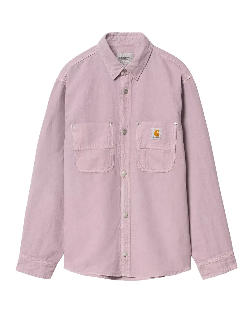 Carhartt WIP Camicia Walter Jac Lilla Pink