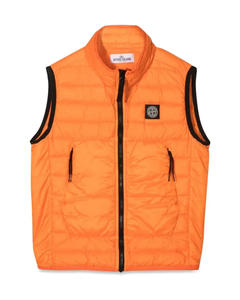 Stone Island Ärmele nach unten Orange
