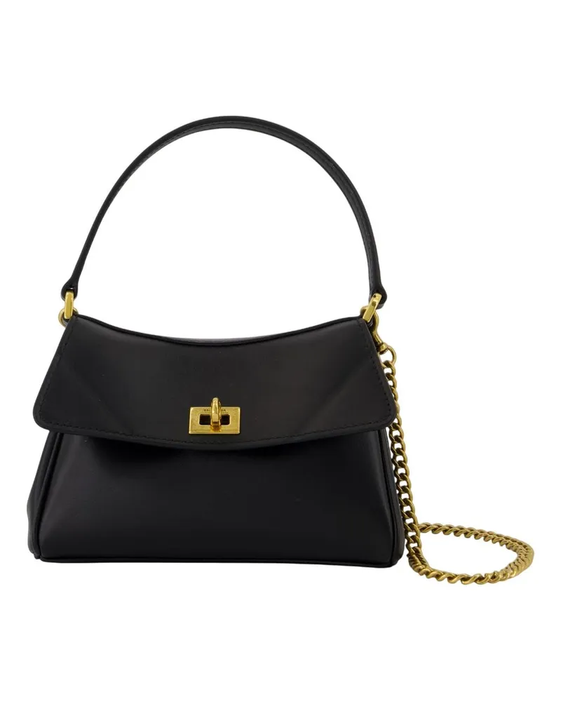 Balenciaga Rodeo Nano Umhängetasche  Leder schwarz Schwarz