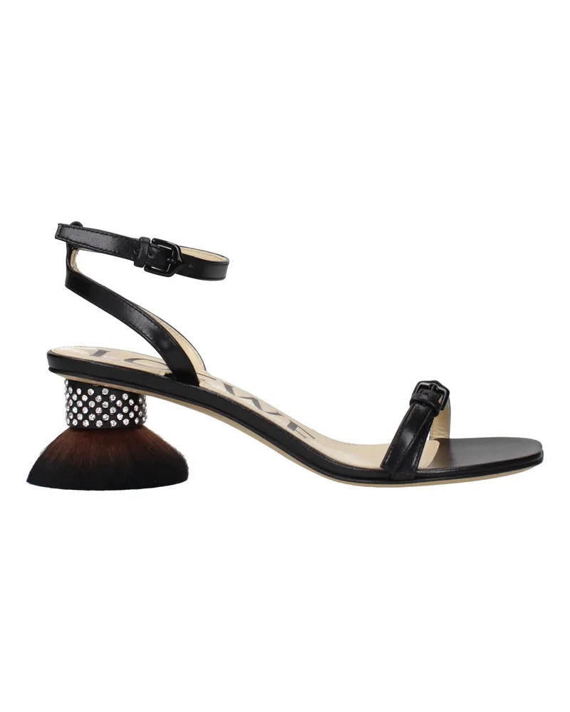 Loewe Damens Sandalen aus schwarzem Leder -