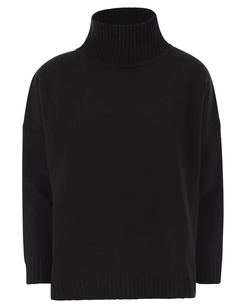 Weekend Max Mara Rollkragenpullover aus Borgia-Wolle von Black