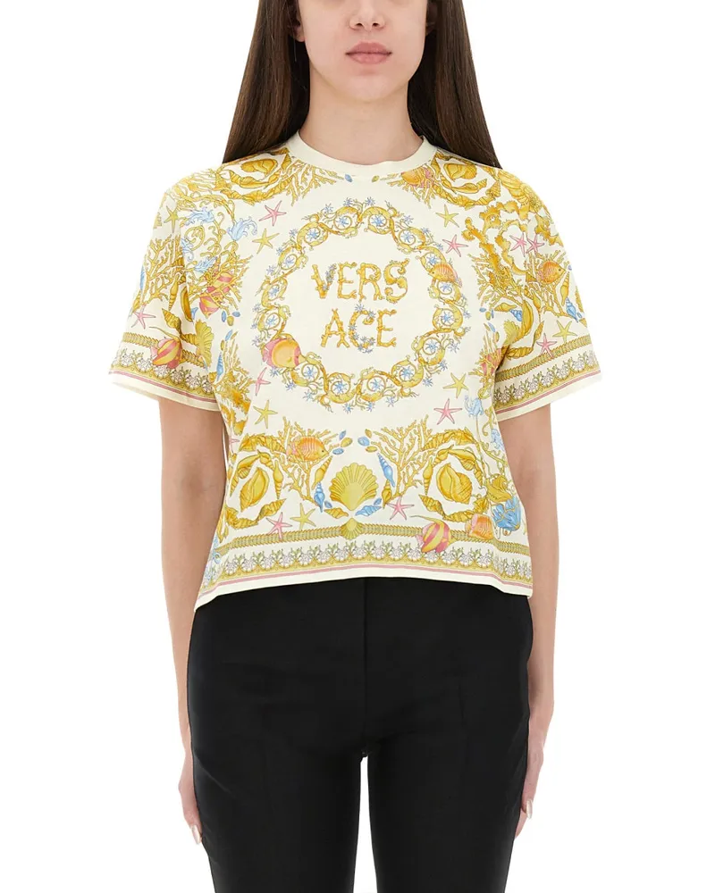 Versace Unterwasser Barock" T -Shirt Multicolour