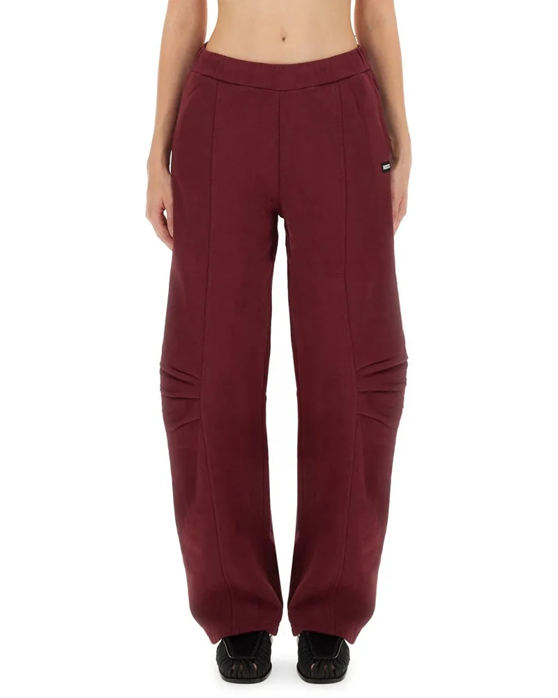 ROTATE Birger Christensen Drehen Sie Birger Christensen Sporthose "Terry Back Bordeaux