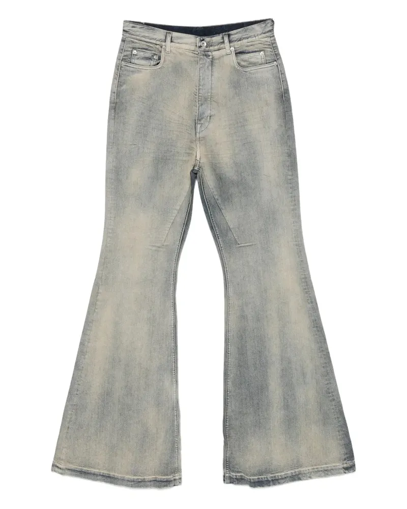 DRKSHDW by Rick Owens Bolan hat Jeans mit einem verblassten Effekt ausgeworfen 38