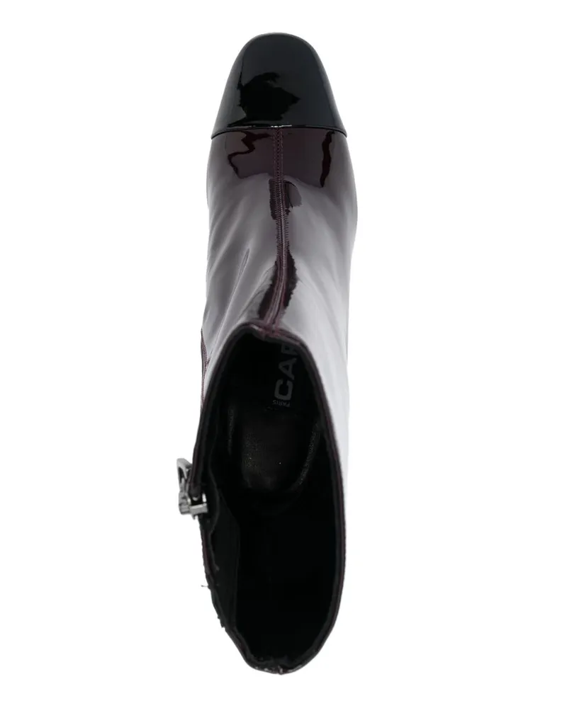 Carel Brown/schwarzes Lackleder 