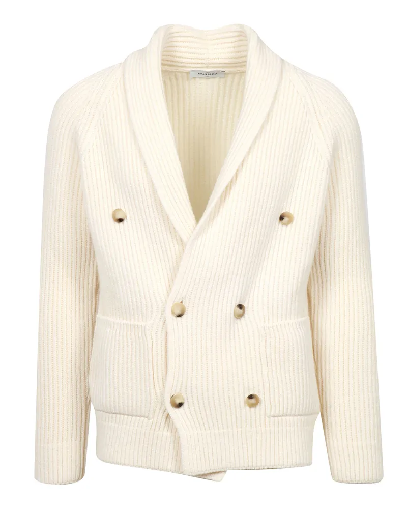 Gran Sasso Pullover Weiß White