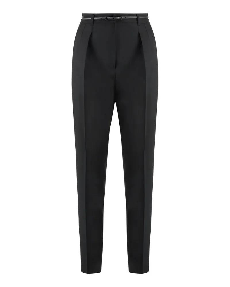 Max Mara Studio Prosit Classic Hosen Black