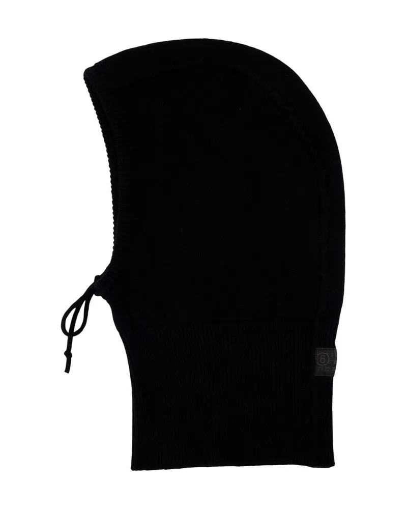 Maison Margiela Mütze  Wolle Schwarz Black