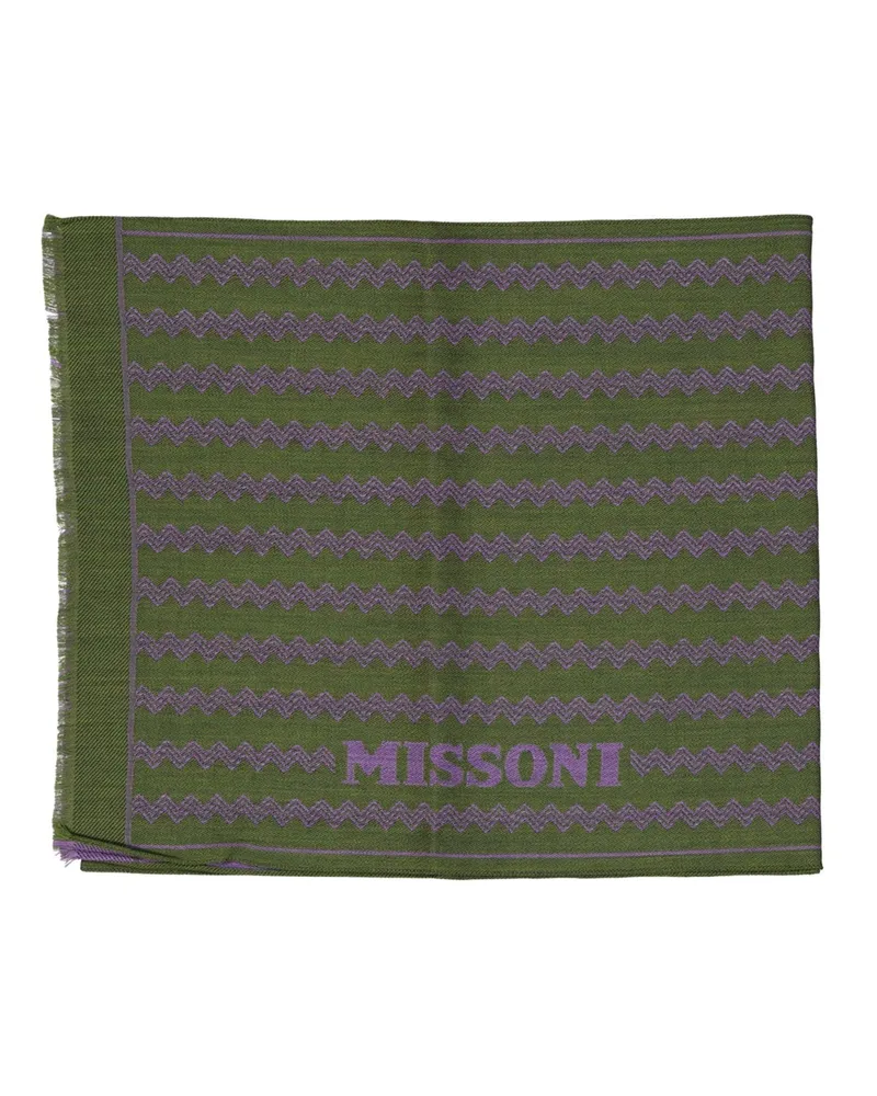 Missoni Missoni Wollschal Green
