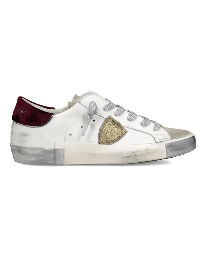 Philippe Model Sneakers Velour_blanc